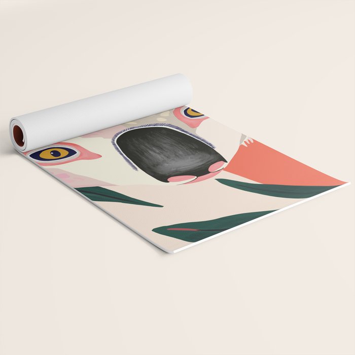 Koala Portrait Yoga Mat Gallery Image 2