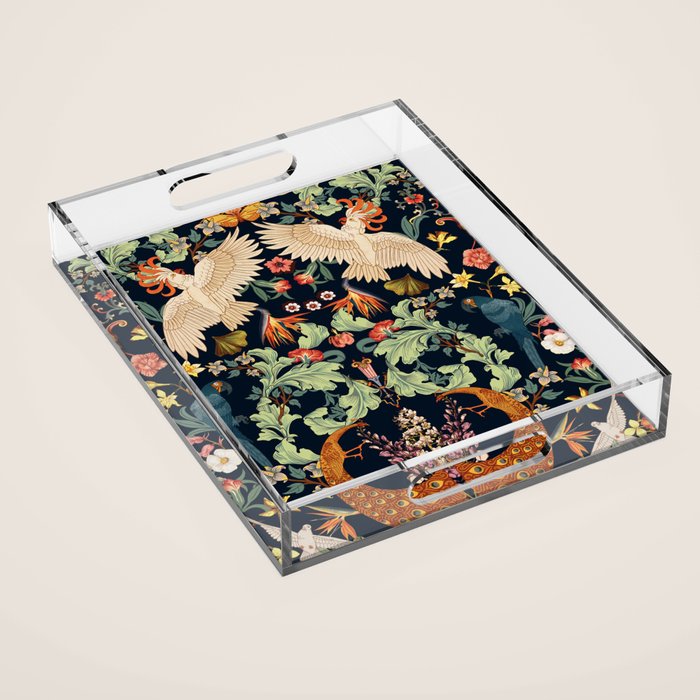 Victorian Midnight III Acrylic Tray Gallery Image 1