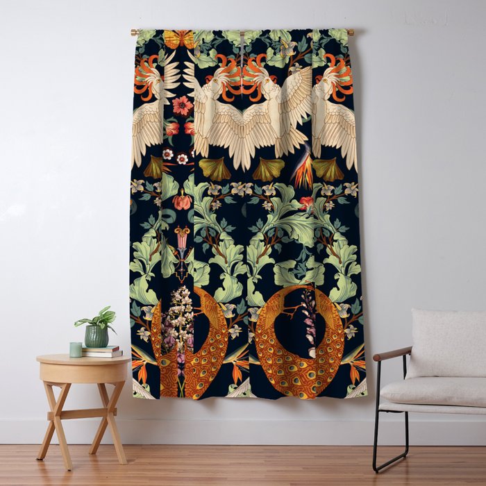 Victorian Midnight III Window Curtain Gallery Image 5