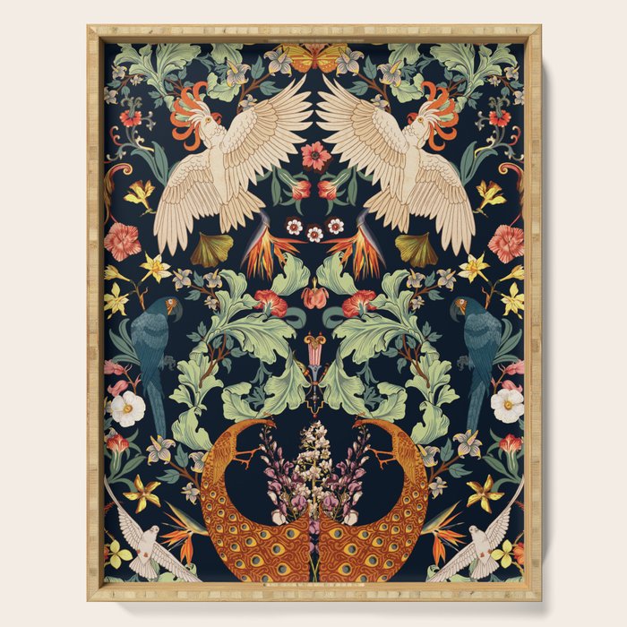 Victorian Midnight III Serving Tray Gallery Image 1