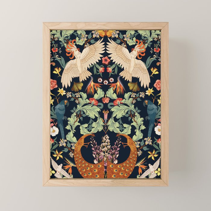 Victorian Midnight III Mini Art Print Gallery Image 1