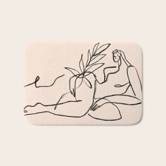 Summer lines ||| Bath Mat Gallery Image 1