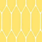Yellow Long Honeycomb Minimalist Geometric Pattern Coffee Mug Gallery Image 2
