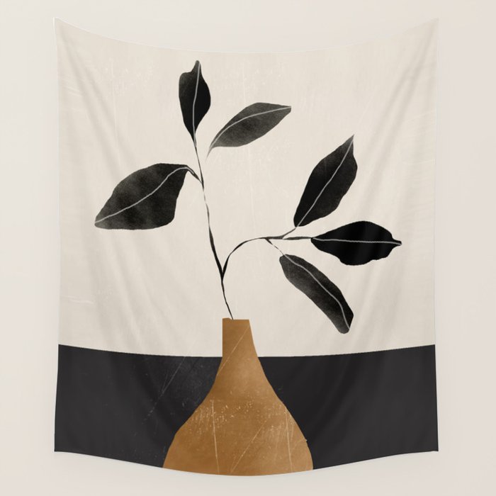 minimal plant 6/2 Wall Tapestry Gallery Image 4