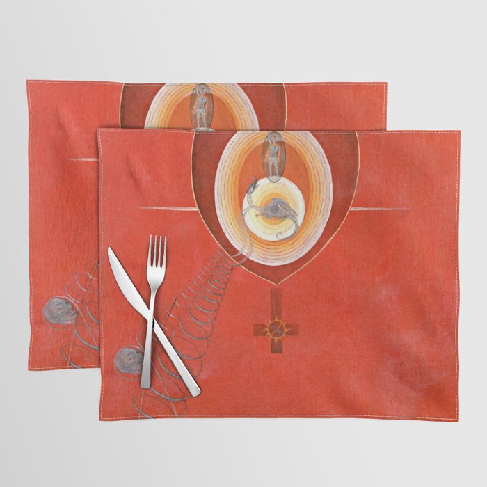 Hilma af Klint "The Dove, No. 08, Group IX-UW, No. 32" Placemat Gallery Image 1