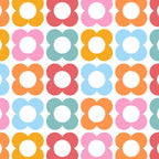 MINI DAISY FLOWER POWER PATTERN in candy PASTELS  Coffee Mug Gallery Image 2