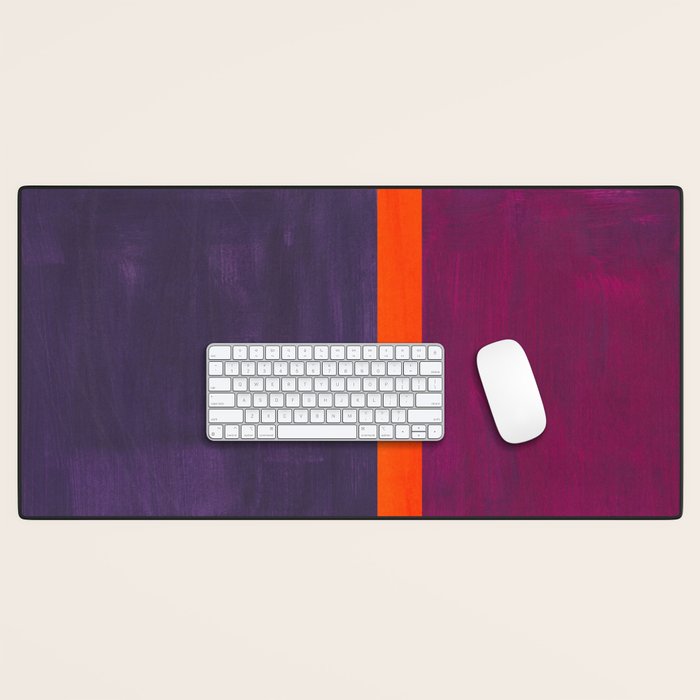 Pumpkin Mauve  Desk Mat Gallery Image 1