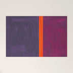 Pumpkin Mauve  Welcome Mat Gallery Image 1