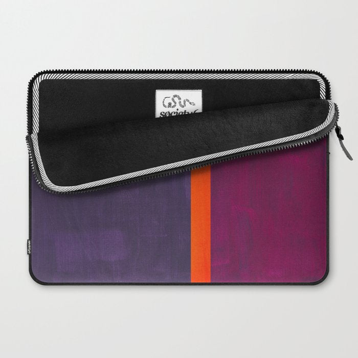 Pumpkin Mauve  Laptop Sleeve Gallery Image 2