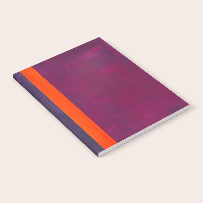 Pumpkin Mauve  Notebook