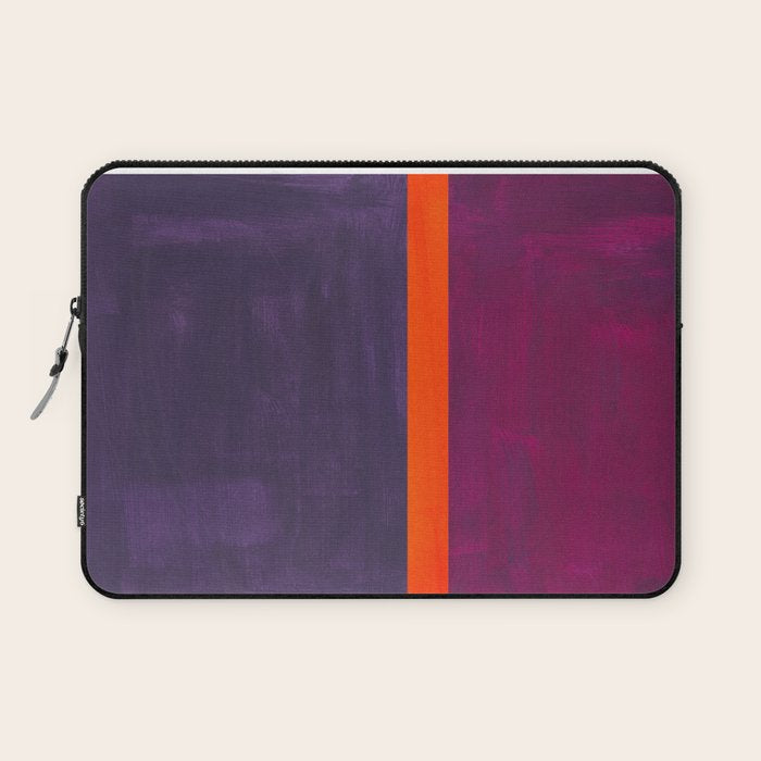 Pumpkin Mauve  Laptop Sleeve Gallery Image 1