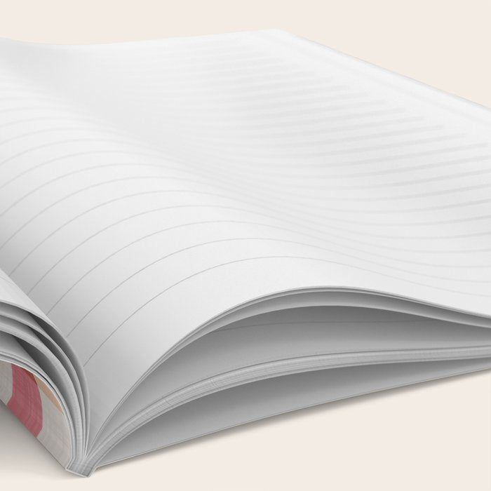 Cozy Gingham in Pink Notebook Gallery Image 2