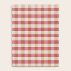 Cozy Gingham in Pink Notebook Gallery Image 4