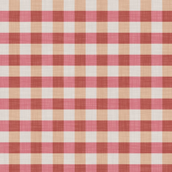 Cozy Gingham in Pink Coffee Mug Gallery Image 2