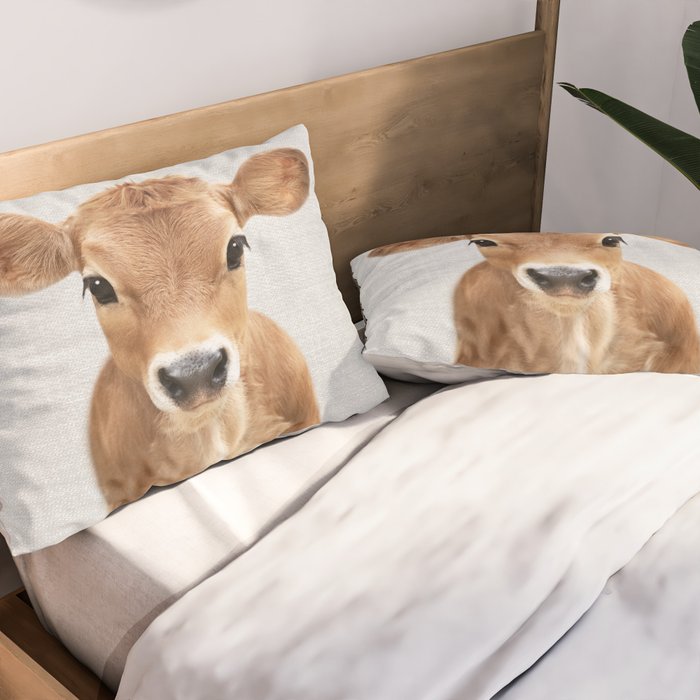 Calf - Colorful Pillow Sham Gallery Image 2