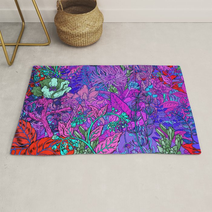 Electric Garden Rug
