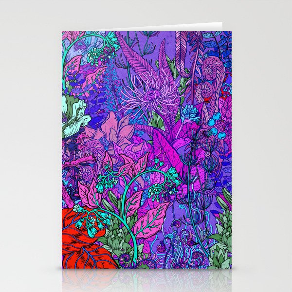 Electric Garden Stationery Card Gallery Image 2