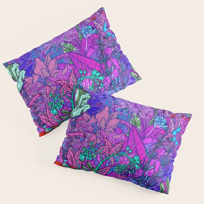 Electric Garden Pillow Sham Gallery Image 1