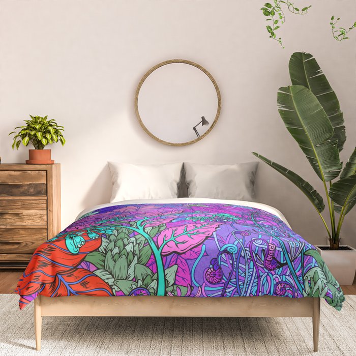 Electric Garden Comforter Gallery Image 3