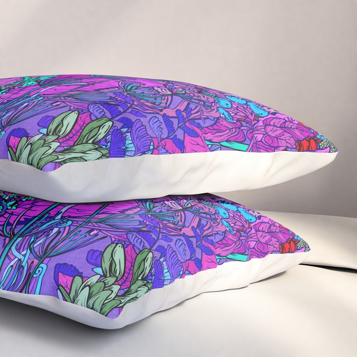 Electric Garden Pillow Sham Gallery Image 3
