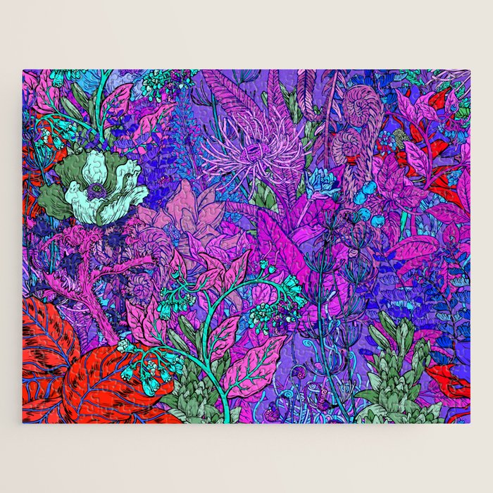 Electric Garden Jigsaw Puzzle Gallery Image 1