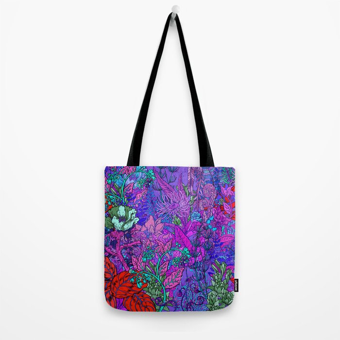 Electric Garden Tote Bag Gallery Image 2