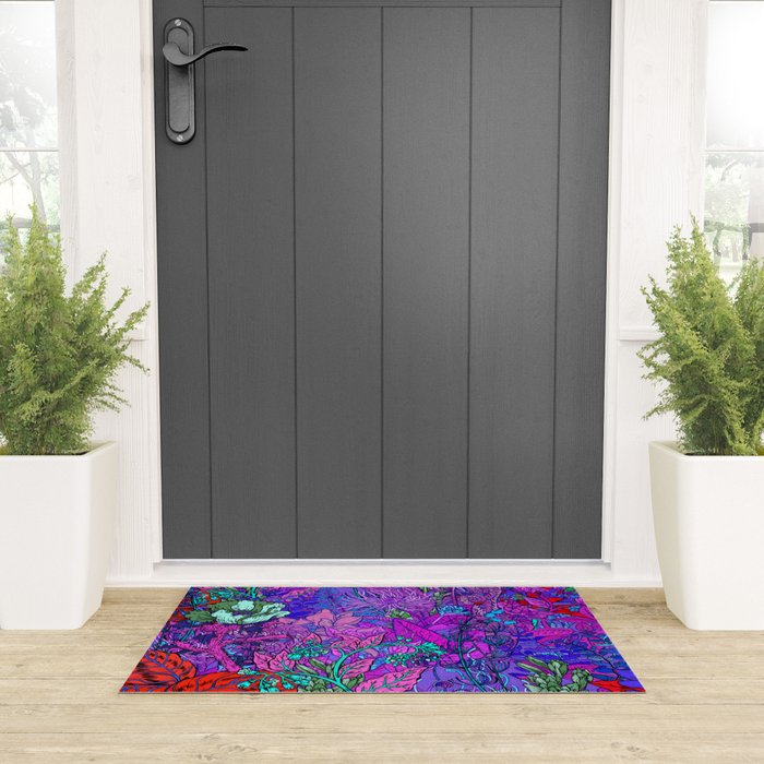 Electric Garden Welcome Mat Gallery Image 3