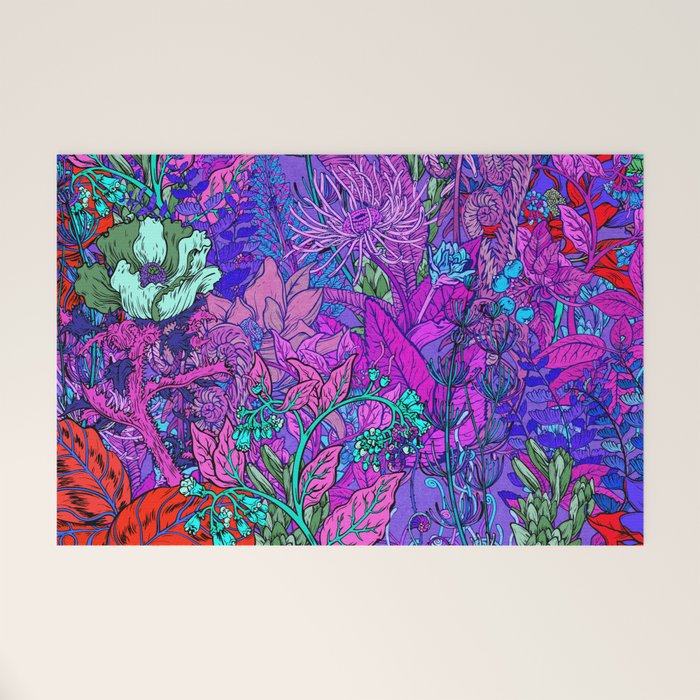 Electric Garden Welcome Mat Gallery Image 1