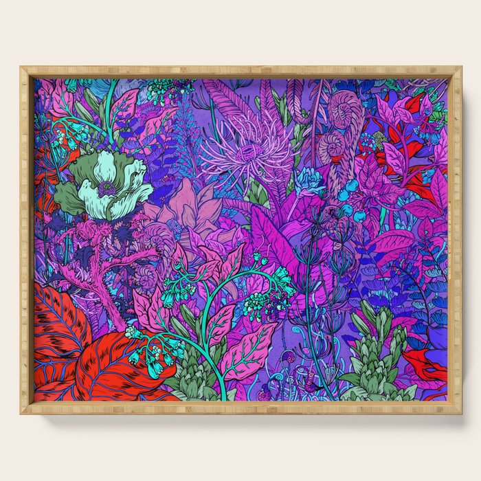 Electric Garden Serving Tray Gallery Image 1