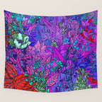 Electric Garden Wall Tapestry Gallery Image 4