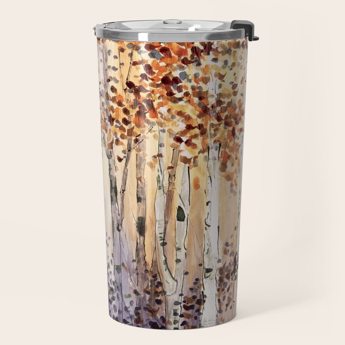 Autumn in Michigan -part of 4 season collection Travel Mug Gallery Image 2