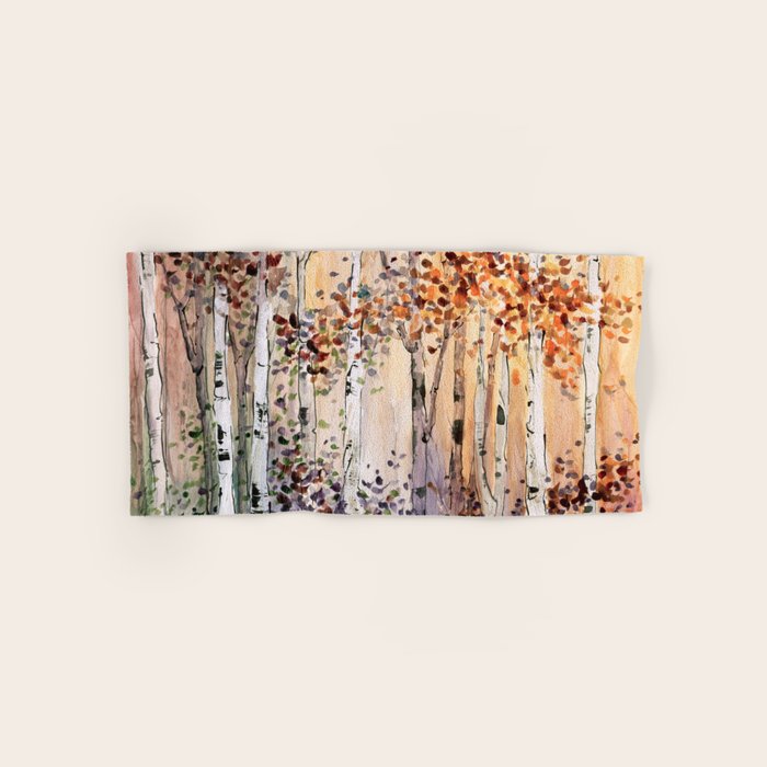 Autumn in Michigan -part of 4 season collection Bath Towel Gallery Image 1