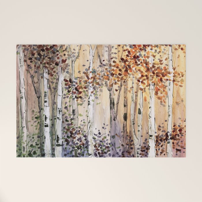 Autumn in Michigan -part of 4 season collection Welcome Mat Gallery Image 1