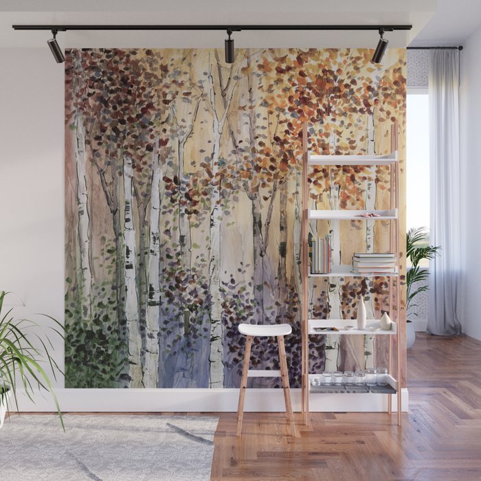 Autumn in Michigan -part of 4 season collection Wall Mural Gallery Image 1