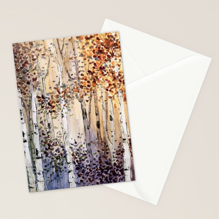 Autumn in Michigan -part of 4 season collection Stationery Card Gallery Image 2