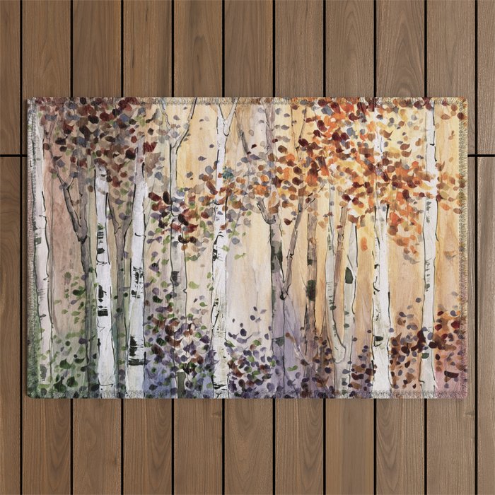 Autumn in Michigan -part of 4 season collection Outdoor Rug Gallery Image 1