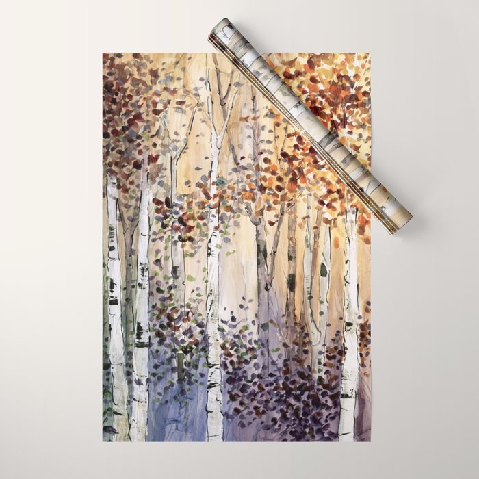 Autumn in Michigan -part of 4 season collection Wrapping Paper Gallery Image 1