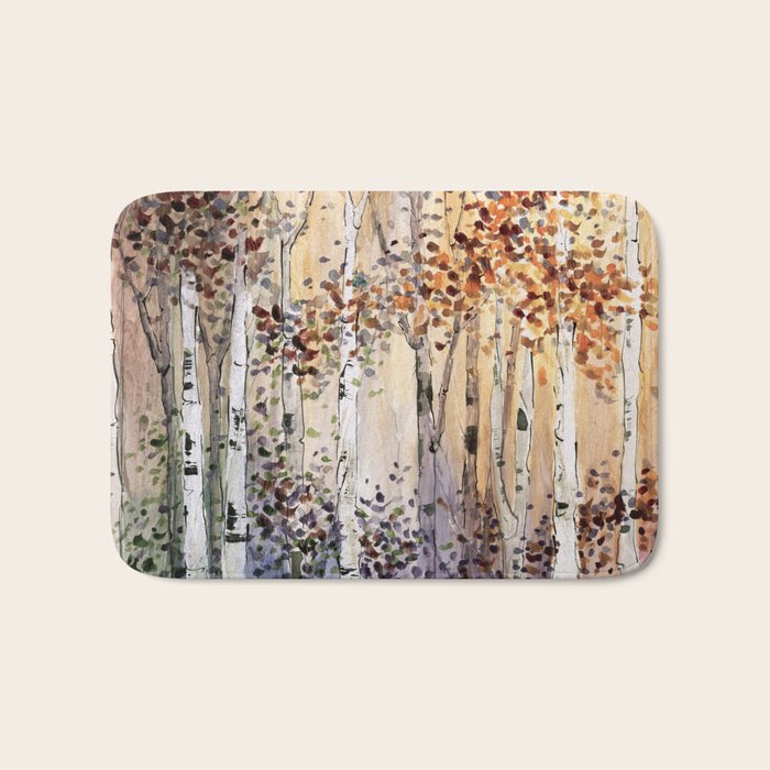 Autumn in Michigan -part of 4 season collection Bath Mat Gallery Image 1