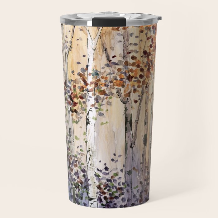 Autumn in Michigan -part of 4 season collection Travel Mug Gallery Image 1