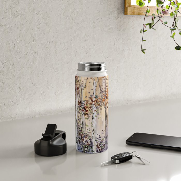 Autumn in Michigan -part of 4 season collection Water Bottle Gallery Image 4