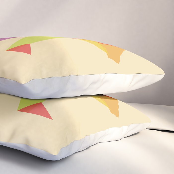 Fractal Geometric bear Pillow Sham Gallery Image 3