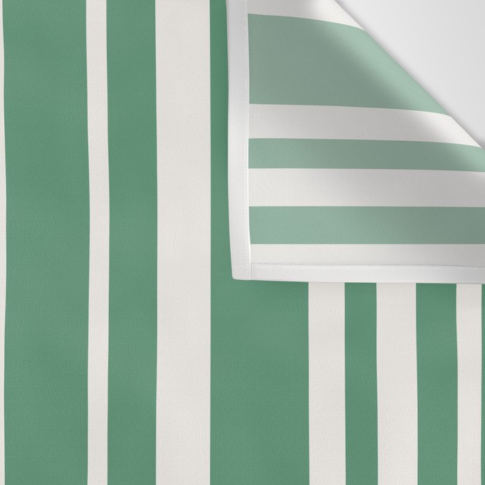 Classic Stripes XXXIX - Kelly Green Wall Tapestry Gallery Image 3