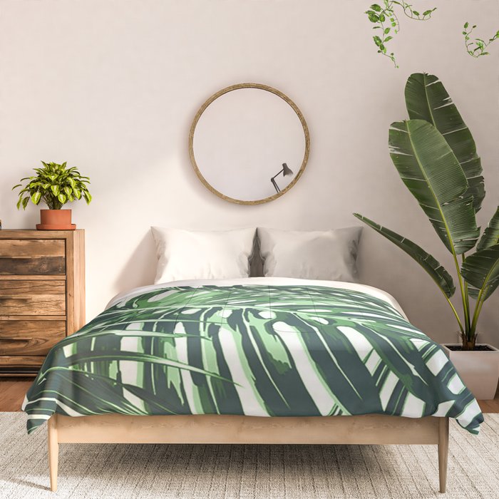 Tropical Leaves 4 Comforter Gallery Image 3