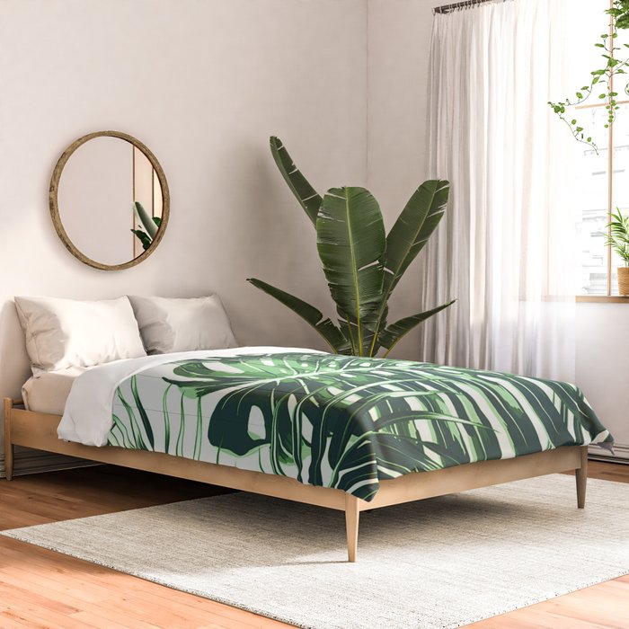 Tropical Leaves 4 Comforter Gallery Image 2