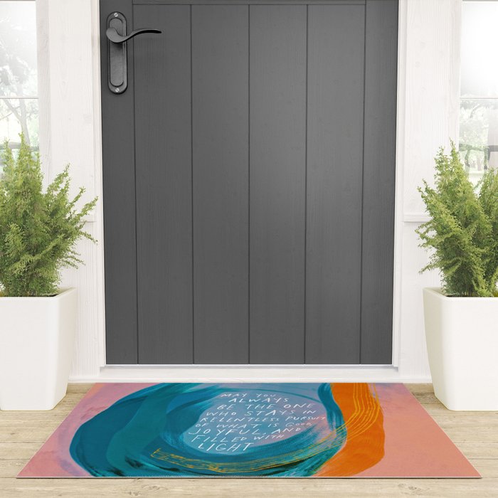 "May You Always Be The One Who Stays In Relentless Pursuit.." Welcome Mat Gallery Image 3