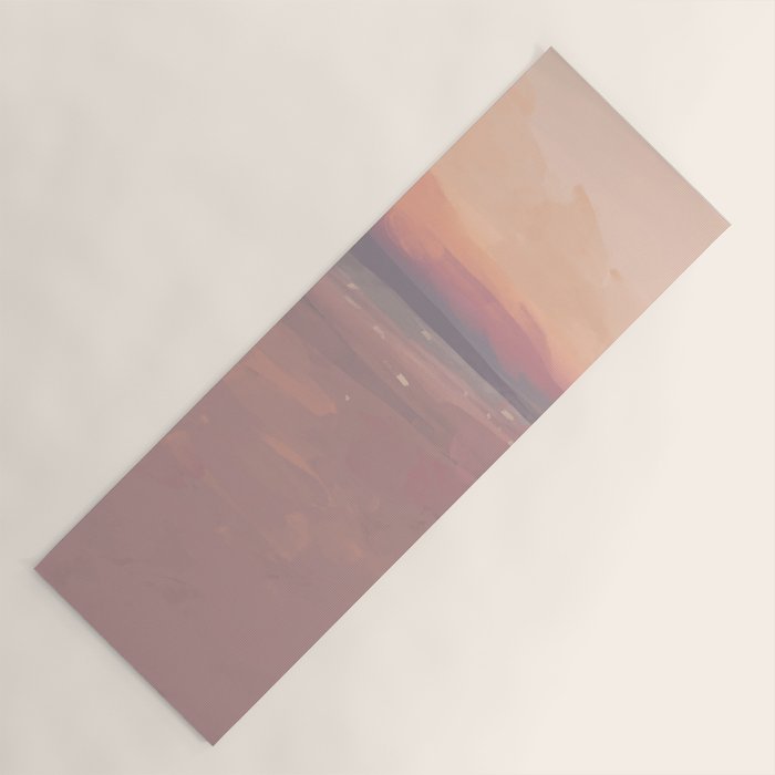 An Abstract Eternal Summer Yoga Mat Gallery Image 1