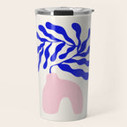 Blue Matisse Ferns II Travel Mug Gallery Image 1