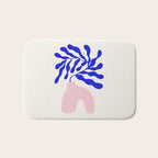 Blue Matisse Ferns II Bath Mat Gallery Image 1