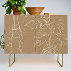 Minimal Window With Potted Plants 1 Credenza Gallery Image 1