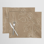 Minimal Window With Potted Plants 1 Placemat Gallery Image 1